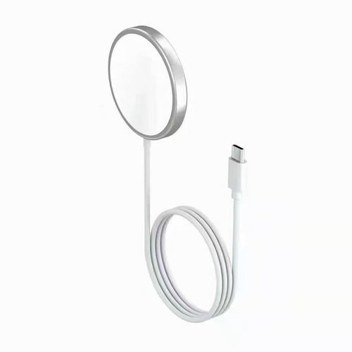 Imagen 1 de 4 de Cargador Inalámbrico Magnetico Qi 15w Magsafe Para iPhone 12