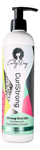 My Curly Way Curly Hair Strong Hold Gel Curlstrong Styling