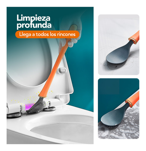 Cepillo Para Baño De Silicona