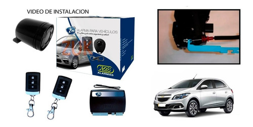 Alarma Auto X28 Z20s + Cierre Central Chevrolet Onix Zuk