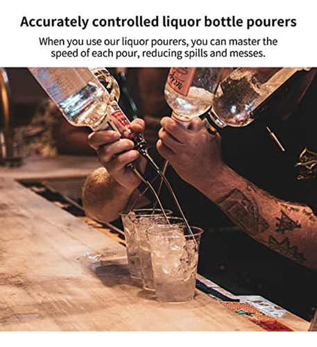 Boquilla Para Botellas De Licor, Paquete De 12 Unidades
