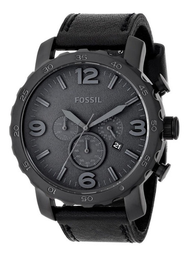 Reloj Fossil Jr1354 Cronografo Original Cuero