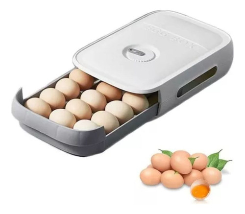 Caja De Almacenamiento De Huevos Frescos Organizador X12