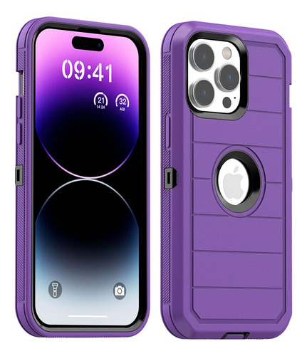 Aicase Funda P/ iPhone 14 Pro, Resistente Protección Caidas