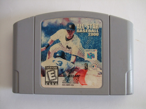 All Star Baseball 2000 N64 Nintendo 64