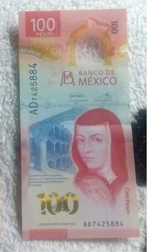 Billete Viral De Sor Juana Coleccionable Serie Ad