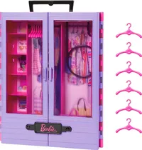 Comprar Barbie Fashionistas Playset, Armario Definitivo Con 6 Percha