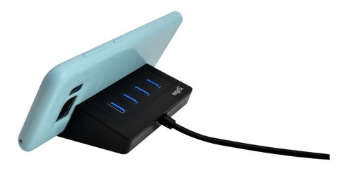 Adaptador Hub Usb 3.0 A 4 Puertos Usb 3.0 Alimentación Extra