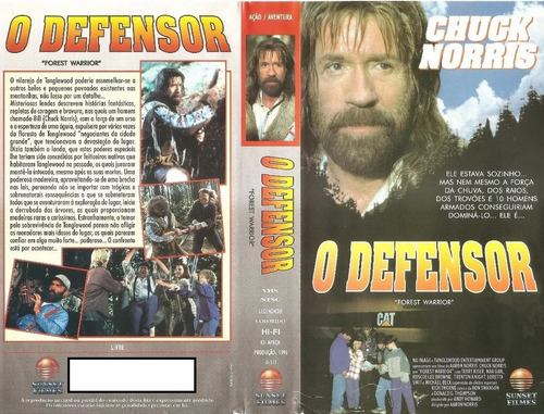 O Defensor - Chuck Norris - Aaron Norris - Raro (Usado)