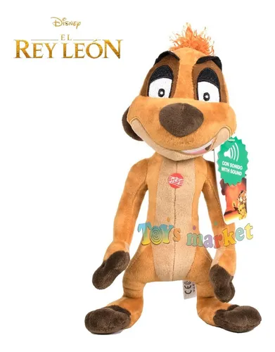 Peluche Rey Leon C Sonido Simba Pumba Timon Peluches Disney