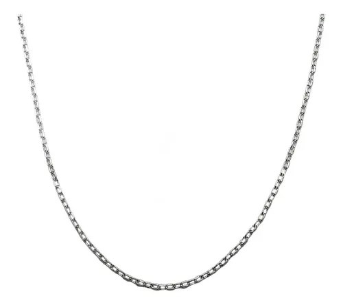 Cadena Limada 45 Cm Plata Fina 925