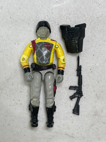 Gi Joe Rene Crimson Guard 1985 Vintage 100% Completo Gijoe