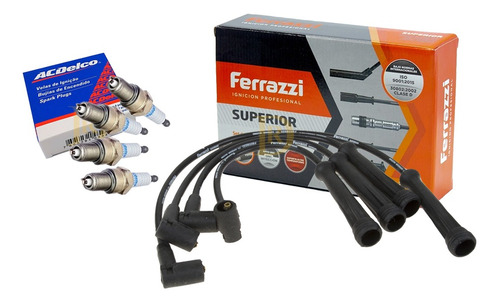 Kit Cables Y Bujias Renault  Sandero  1.6 8v  K7m  