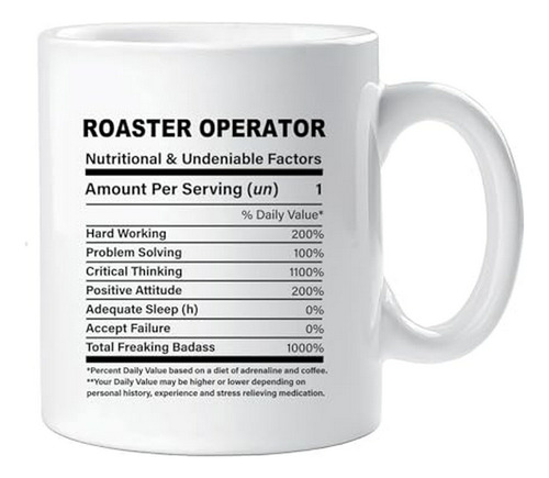 Regalo De Operador De Tostador, Taza De Operador De Tostador