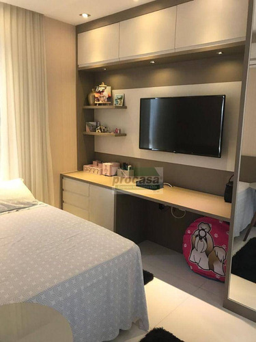 Imagem 9 de 26 de Apartamento Mobiliado Com 3 Dormitórios À Venda, 88 M² Por R$ 580.000 - Ponta Negra - Manaus/am - Ap3268