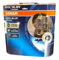 Comprar 2x Foco 12v Halógeno Osram Cool Blue Intense 9008 H13 55\u002F65w