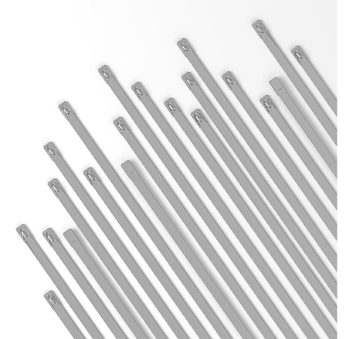 Bridas De Acero Inoxidable 10 Pulgadas 50 Unidades