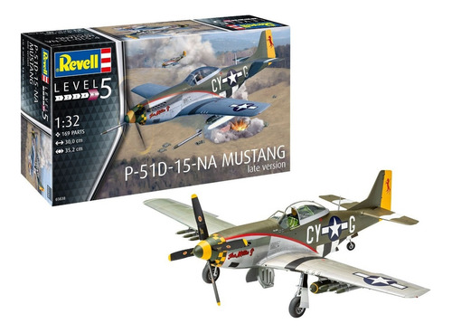 P-51d-15-na Mustang (late Version) - 1/32 - Revell 03838