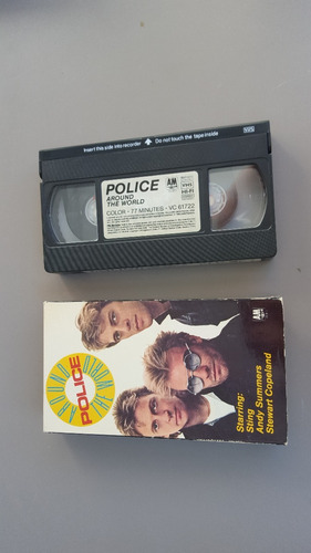 Video Vhs  The Police Around The World