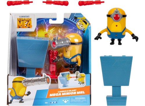 Mi Villano Favorito 4 Launch & Blast Mega Minion Mel