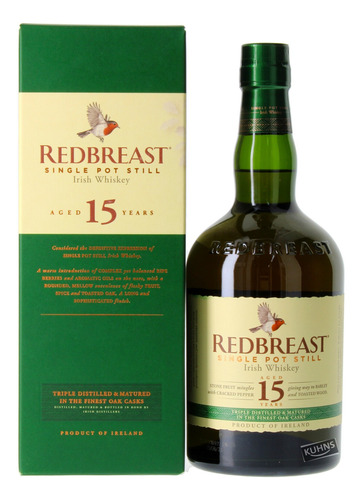 Whisky Redbreast 15 Años 46% 700 Ml