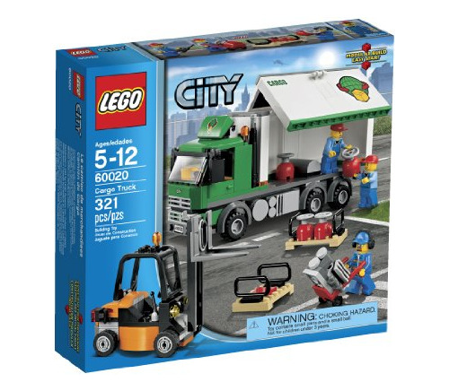 Set De Construcción De Juguete Lego City 60020 Para Camión D