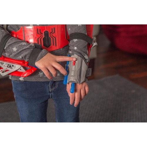 Spiderman Nerf Lanzador De Recarga Rapida Hasbro B9702 Edu