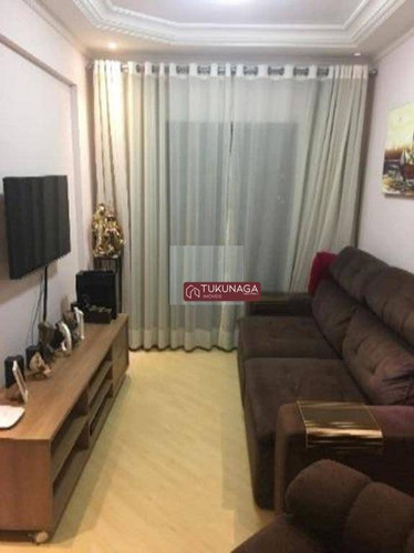 Apartamento À Venda, 74 M² Por R$ 395.000,00 - Vila Rosália - Guarulhos/sp - Ap4827