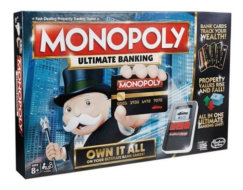 Juego Monopoly Banco Electrónico Juego Mesa Encontralo.shop