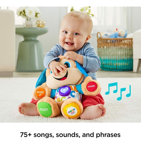 Fisher Price Perrito Aprende Conmigo Ríe Ingles