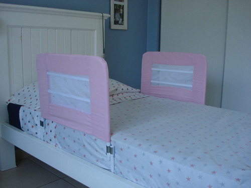 Imagen 3 de 4 de Baransik - Baranda Para Cama Infantil Chica Con Funda