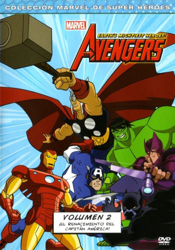 Earth's Mightiest Heroes Avengers Vol.2 Dvd Original
