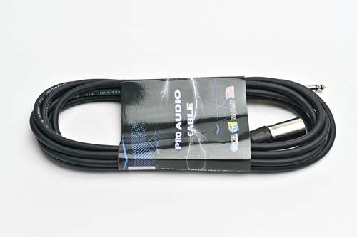 Imagen 4 de 7 de Cable Pro Audio Plug Mono A Canon Xlr Macho 3,6 Mts Cuota