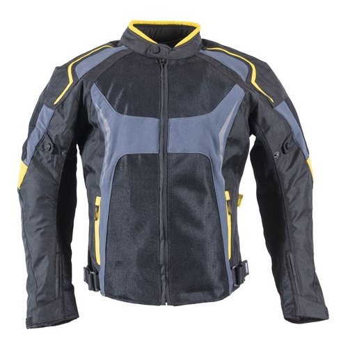 Chamarra Motociclista Con Protecciones Impermiable