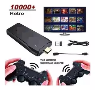 Consola De Video Juego Retro Game Stick Lite 4k +1000 Juegos