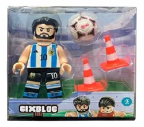 Comprar Figura Articulada Argentina Jugador Futbol Cixbloc Goal P3