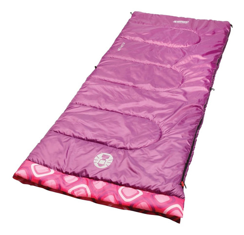 Saco De Dormir Coleman Plum Fun 45 Rosa Para Jóvenes