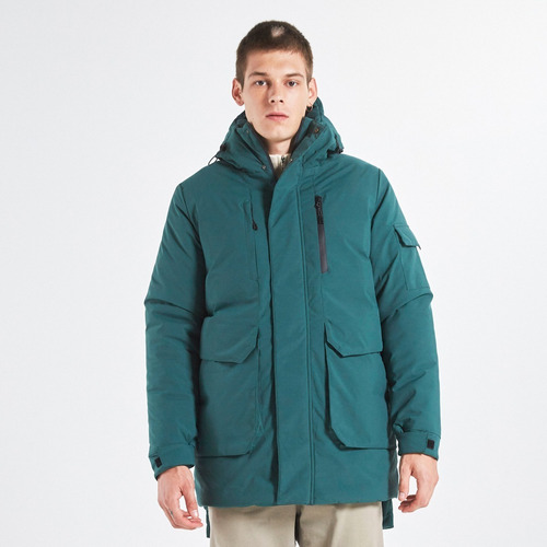 Campera Inflada Sauron Green