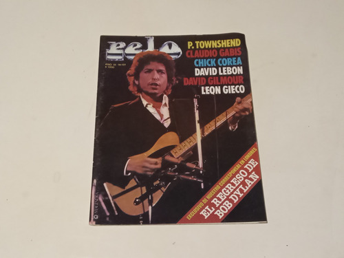 Revista Pelo 101 Tapa: Bob Dylan. Sin Poster