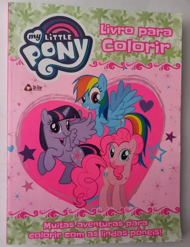 Título: Apostila com desenhos para colorir My Little Pony/ pintar