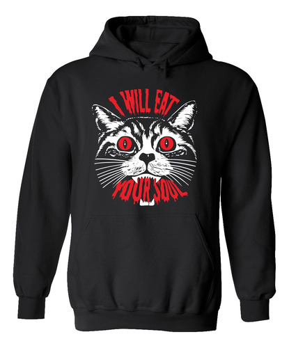 Sudadera Gatos Gatos Me Comere Tu Alma Animales M3603