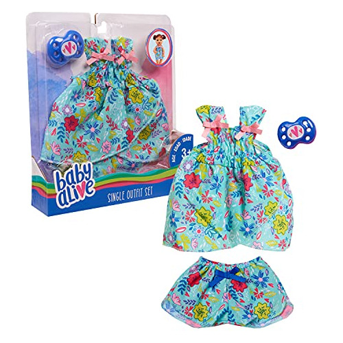 Set De Ropa Individual Baby Alive, Blusa Floral, De Just Pla