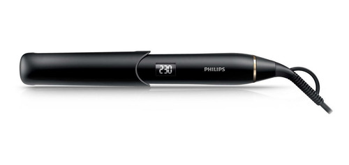 Plancha de cabello Philips Pro HPS930 negra 110V/240V