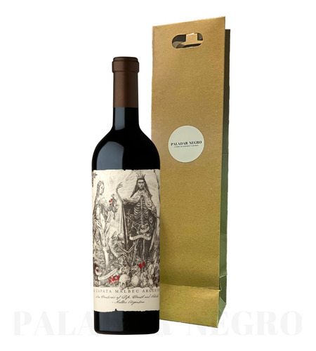 Vino Malbec Argentino Catena Zapata 2019 Paladar Negro