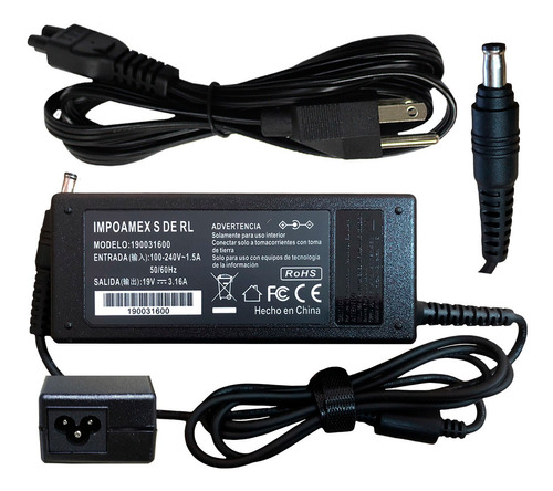 Cargador Samsung 19v 3.16a X50-xwm-740