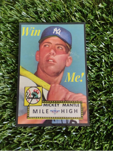 1952 Mike High Card Mickey Mantle 