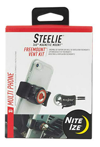 Nite Ize Original Steelie Freemount Vent Kit - Montaje De La