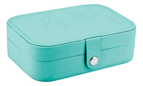 Porta Joias Organizador Maleta Grande Feminino Viagem Lindo Cor Verde