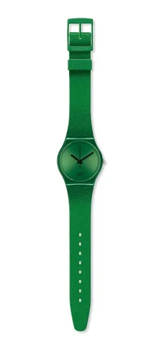 Reloj Swatch Verde De Silicona Modelo Gg213