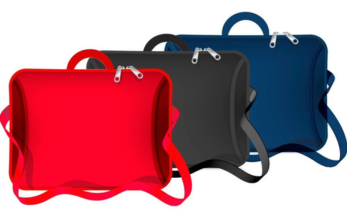 Imagen 4 de 6 de Maletin Porta Notebook Funda Neoprene 15 15,6 Pulgadas